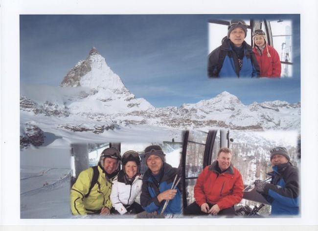 ゴルナーグラート方面で滑れなかったのはチョツト残念