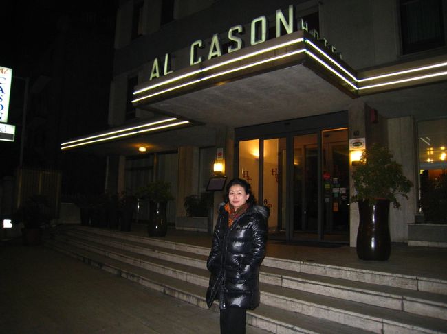 イタリアには南天とか竹を飾るのを多く見かけた。