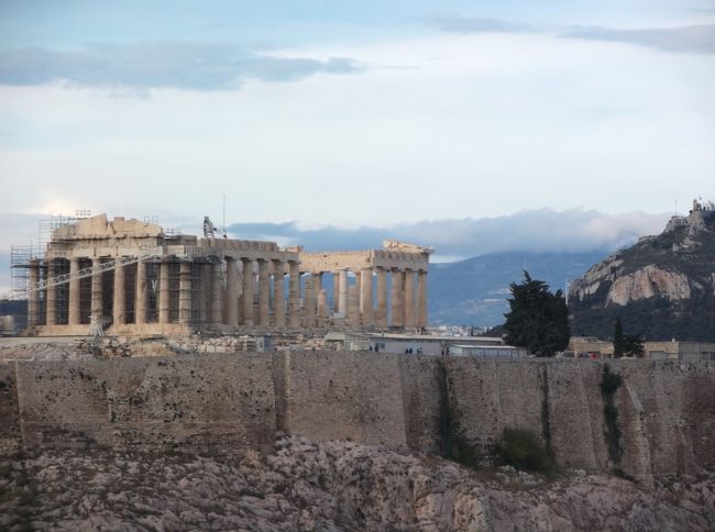 2014年 ギリシア旅行 アクロポリス （誰もいないパルテノン神殿