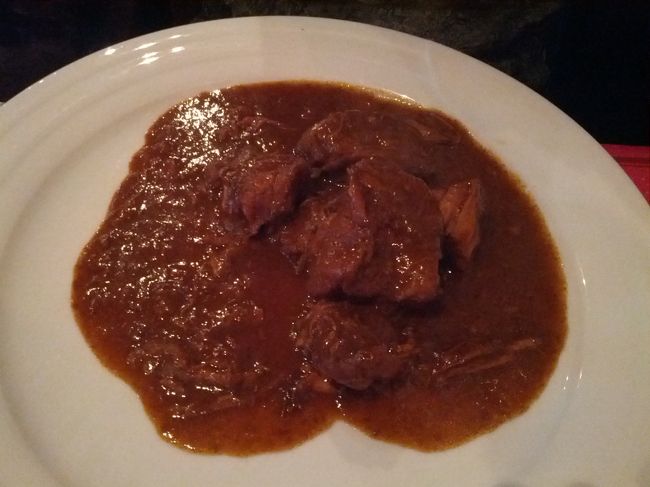 ラムのステーキ。