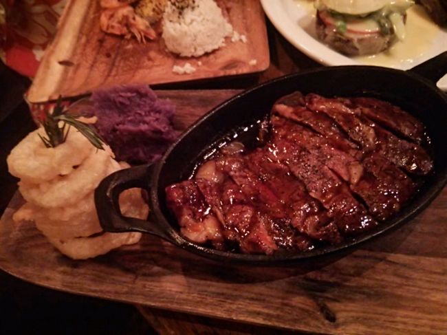 牛肉のステーキ<br />これもやわらかくて美味しい♪