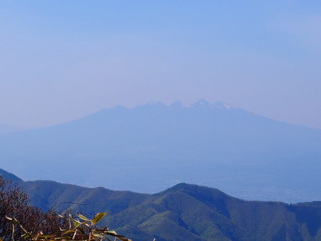 八ヶ岳も見えています。