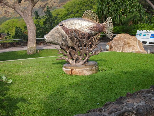 ここにも魚のオブジェ