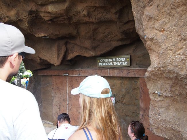 湾についての説明を聞くためビデオを観ることに。