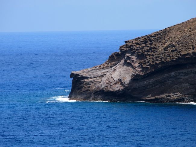湾の先、友達はゴリラの顔に見えると言っていたけど、私はライオンの顔かな？