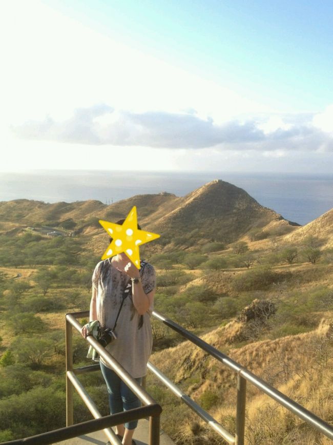 下り途中で、今日もいい天気だ!