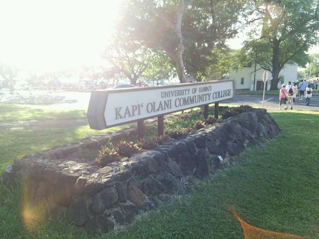 初KCCマーケットの朝市へ<br />