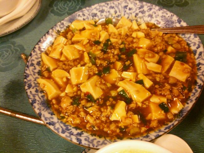 麻婆豆腐<br />これまた美味しい!<br />白いご飯がほしい〜。