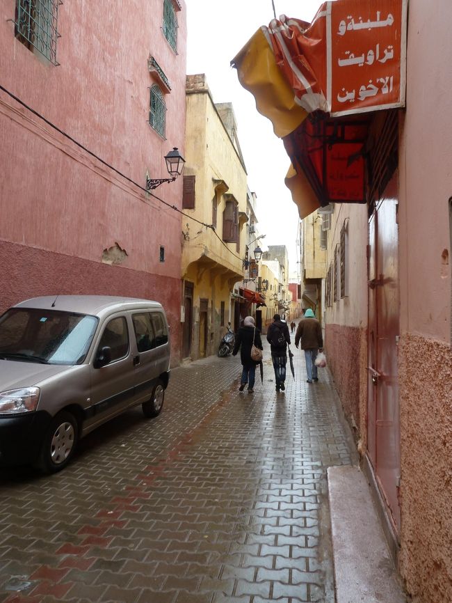 ランチのお店の周辺の様子です