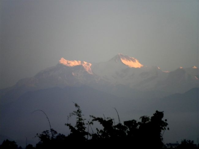 そしてまたアンナプルナをながめ、