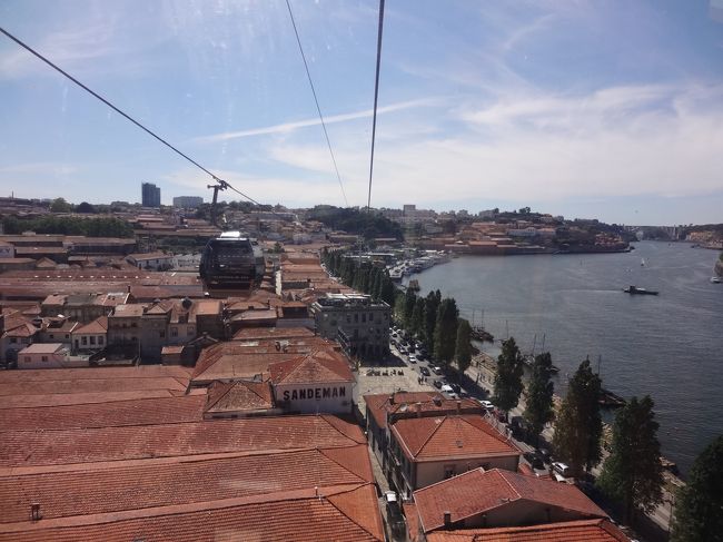 うへ〜 見張らしは最高だけど、これ、どうやって川岸まで降りるの！？と思っていたら、ロープウェーがありました。片道５EUROだけど、ヘタレな私は即決でロープウェー乗り場に。<br />わはは、ここでも阿漕な『記念写真商売』をやってます、んなもん買わないよ〜(笑) <br />