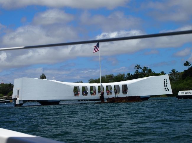 いよいよアリゾナメモリアルへ。