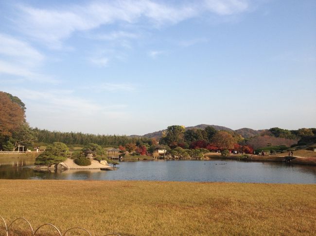 園内の見どころをのんびり一周。