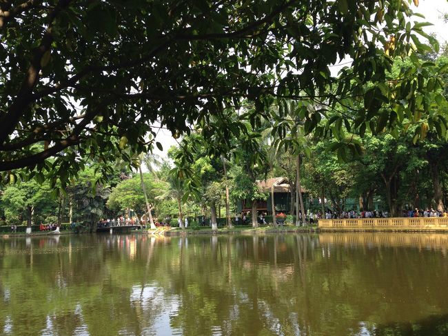 緑が多くて素敵な場所でした。