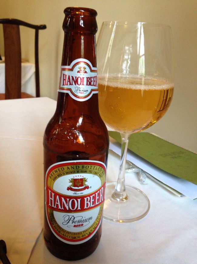 まずはビールで乾杯☆