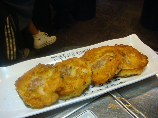 ピンデトッ。<br /><br />これも広蔵市場にひけをとらないくらいおいしかったです。