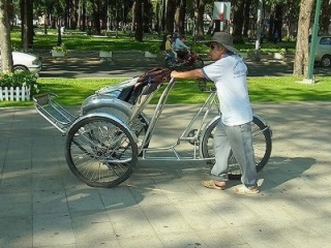 こんな風景もベトナムらしくて