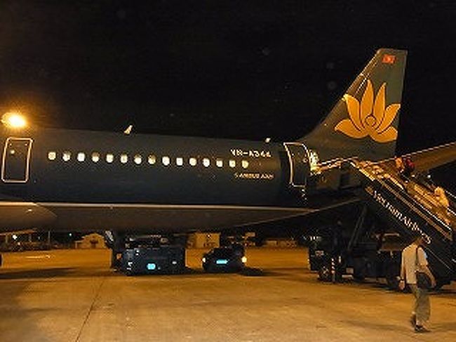 今日も1日が長いです。<br /><br />国内便　ＶＮ1376便で