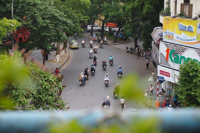 ハノイを一望....ってほどでもない