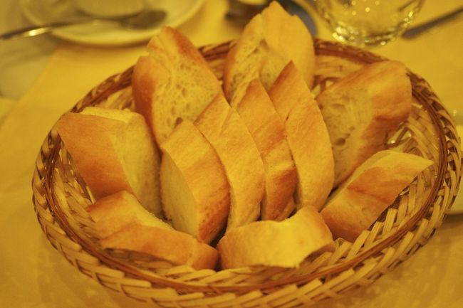 最終日の夕食はフランス料理。