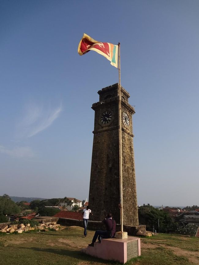 オランダ人が作った城塞の中