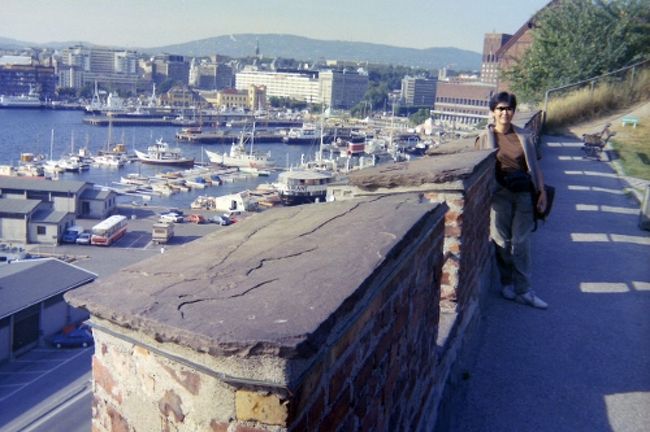 丘の上に登りました！<br />景色がいいです。<br />