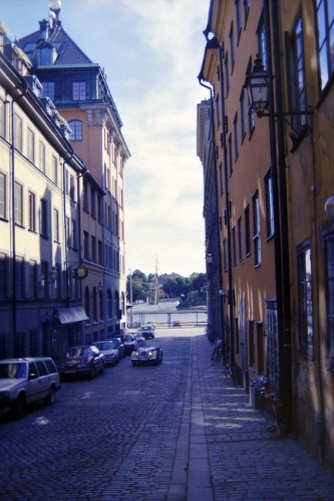 味わいのある街並み。<br />