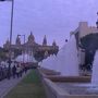 スペイン旅・カタルーニャ美術館前のマジカ噴水・光と音の織り成すショーに観客も大興奮