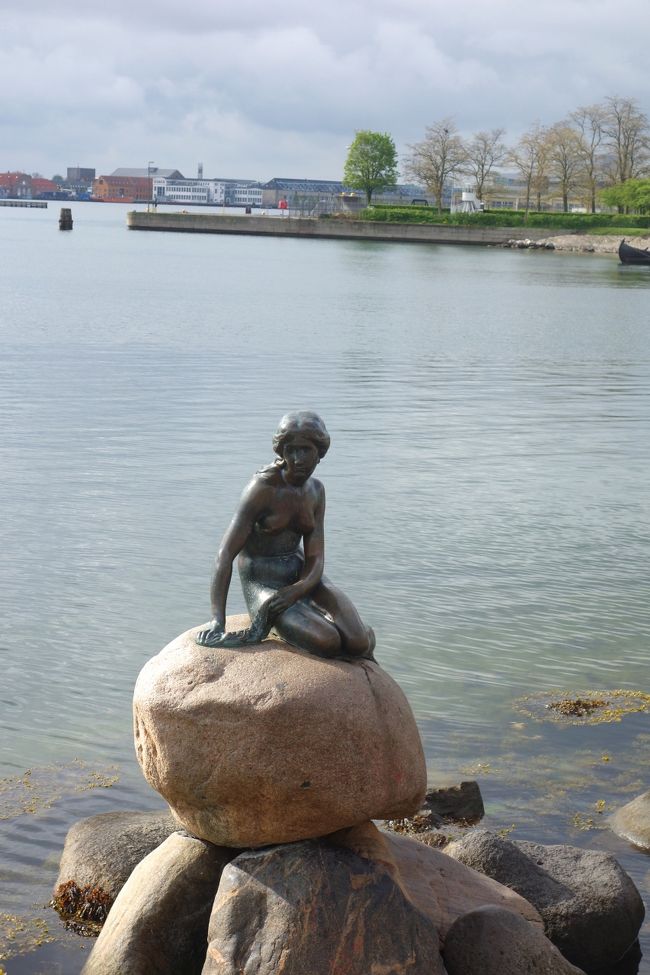 人だかりのする一画あり。<br />あった！！<br />確かに小さな像。<br />