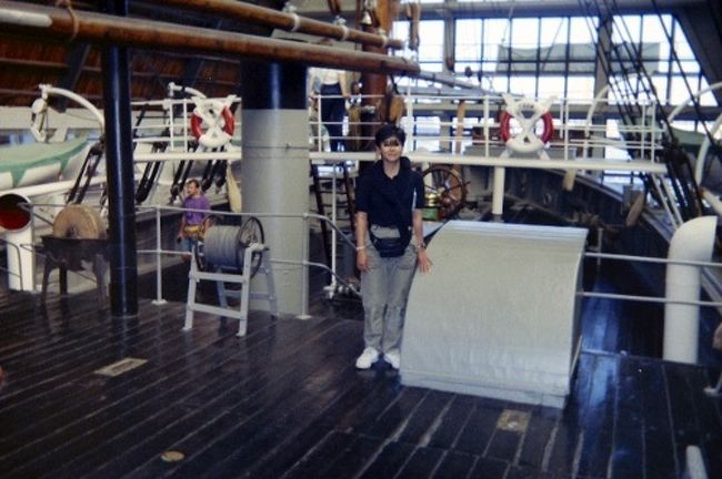 フラム号博物館<br /><br />アムンゼンが南極点探検に使用した船です。<br /><br />3度も南極に行ったのだそうですよ。<br />