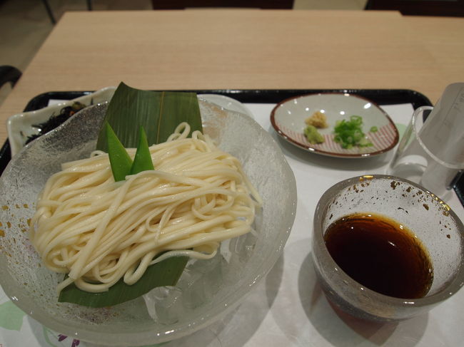 冷やし葛うどんです。