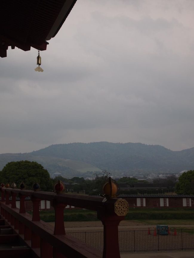 ここでもボランティアの方に色々お話を聞く。東側の春日大社の方を見ながら歴史の話から世間話へ。やはり女性のボランティアの方は話が長い。切り返すタイミングがなかなか難しい!