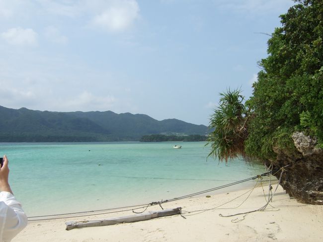 昨日は干潮だったのでずっと歩けたけど、今日はここまで。