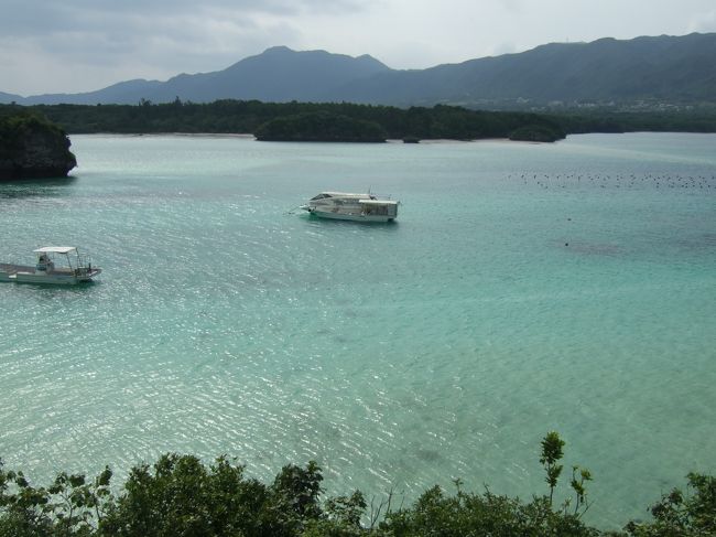 満潮時の川平湾です！