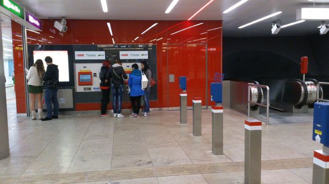 チケット売り場です。<br />