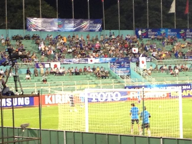 GKの気合がすごい。