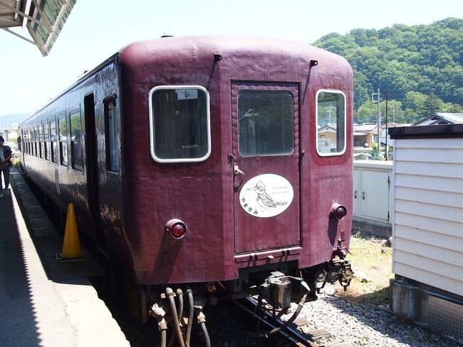 風が心地いい～(*^。^*) わたらせ渓谷鐡道のトロッコ列車と足尾
