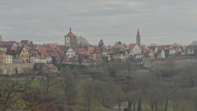 ブルク公園からの眺め。