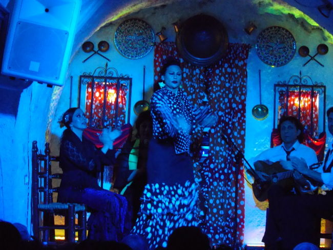 中堅の踊り子<br />ステップがすごい