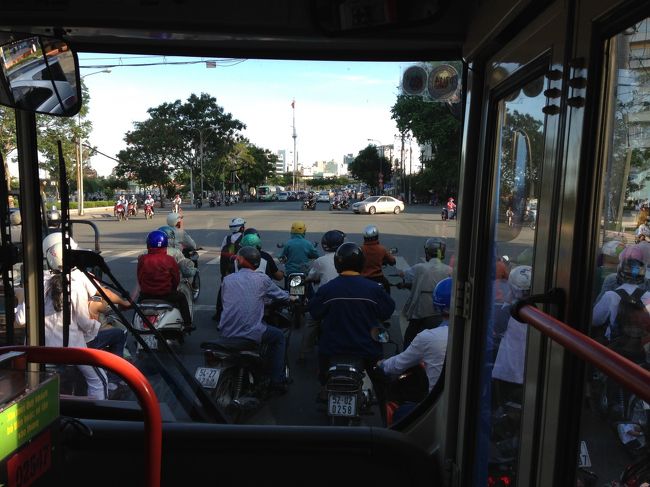 ５日間の滞在で一度も交通事故を<br />見かけませんでした。