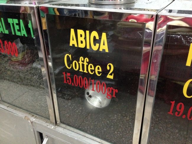 コーヒー豆。<br />一キロ購入。