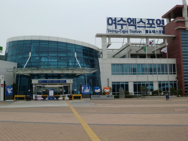 韓国地方都市の旅⑧ 2014.05 (麗水南部:白也灯台、向日庵、龍月寺___順天市:順天倭城、など)