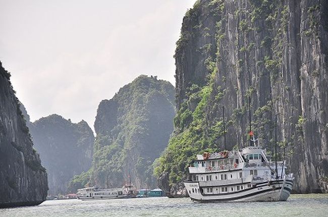 豪華客船で宿泊付、1泊2日クルーズもできる。