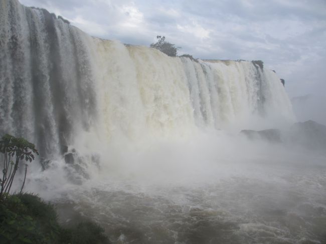 　ブラジル側の滝