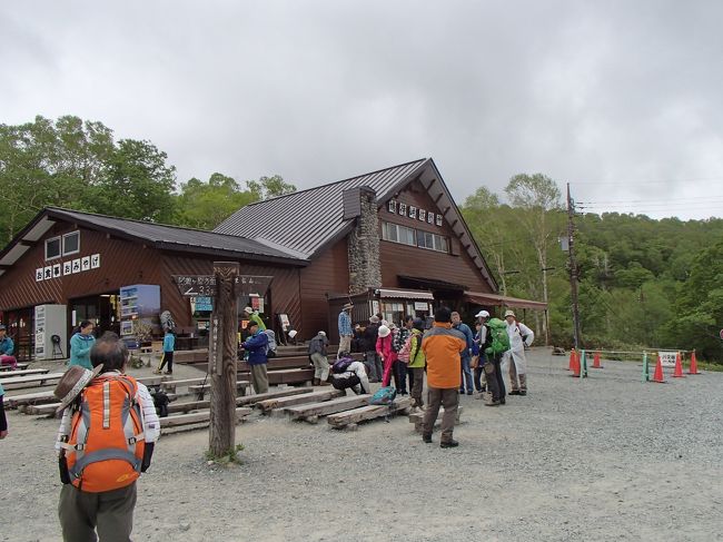 最終地点の鳩待峠。<br /><br />　バスが待ってくれました。<br /><br />　<br />はじめてにしては　ちょっとハードかな？？と　心配しながら<br />参加しましたが　最後の登り90分を歩ききった時は<br />おもわず・・・「やったぁ〜〜」って　叫んでいました。<br /><br />ほんと・・・お疲れ様！！
