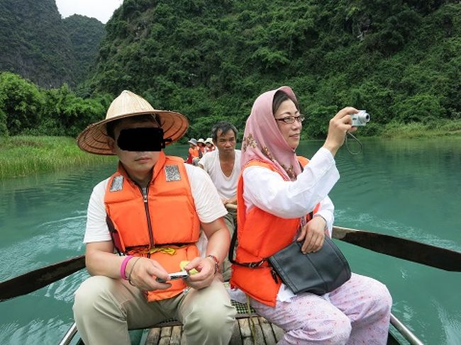 古都ホアルー<br />チャンアンクルーズ。<br />