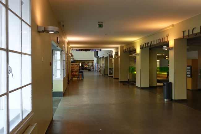 タンペレ駅構内です。