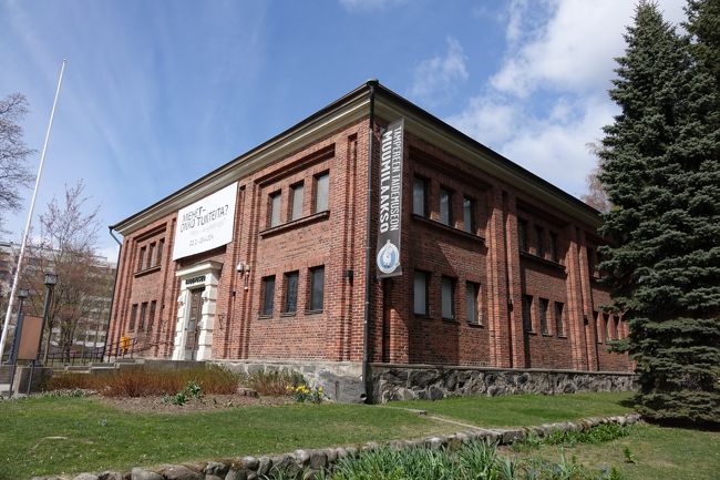 歩く事30分弱でムーミン博物館に到着しました。ちょっと遠いかな、、でも歩ける距離です。