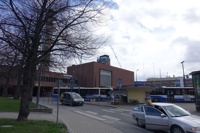 タンペレ駅に戻ってきました。