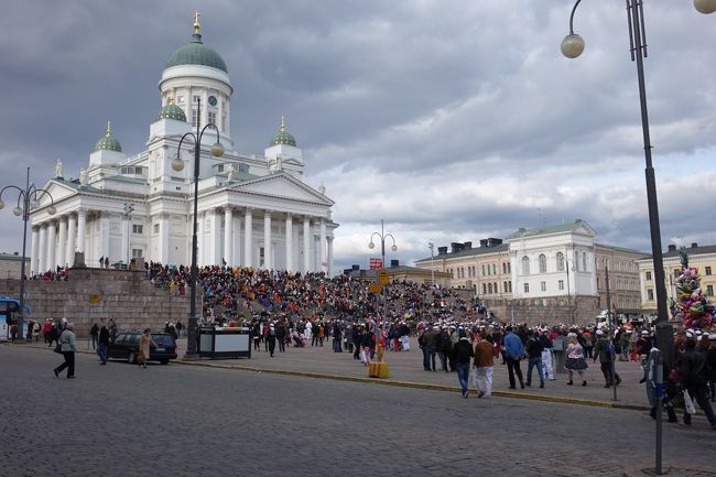 こんなに混んでいるヘルシンキは初めてです。<br />（といっても２回目ですが）